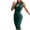 Green, variant on Fesfesfes Women Dress Casual Sleeveless Solid Color Round Neck Single-Breasted Dress(Belt Included) Under $10