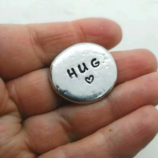 Moneda personalizada de acero inoxidable para conmemorar una decisión | Ficha de bolsillo grabada para enamorados y amigos | Regalo para aniversarios, cumpleaños y ocasiones especiales