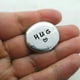 thumbnail image 1 of Moneda personalizada de acero inoxidable para conmemorar una decisión | Ficha de bolsillo grabada para enamorados y amigos | Regalo para aniversarios, cumpleaños y ocasiones especiales, 1 of 2