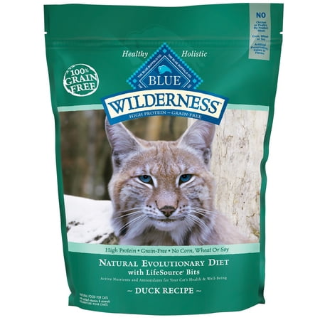 Blue Buffalo Wilderness Grain for Cats Free Duck Recipe for Cats 11lb