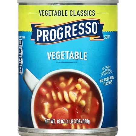Progresso Vegetable Soup, Vegetable Classics Canned Soup, 19 oz