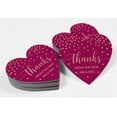 thumbnail image 4 of Inkdotpot Real Rose Gold Foil Thanks From The New Wedding Tags Favor Hang Paper Tags 100 Pieces, 4 of 6