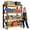 Black&Orange, variant on Welfiya 5-Tier Garage Shelving,24"W Storage Shelves,2500LBS Heavy Duty Shelving, Adjustable Metal Shelving Units for Storage Rack for Shed Warehouse Basement, Black,24"W x 16"D x 63"H