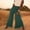 Green, variant on Women's Plus Women's Pants for Work Plus Size Summer Pants for Women 2025 Vacation Plus Size Women's Wide Legs Flowing Training Pants Drawstring Lace Temperament Pants Yoga Body Pants Flared Pants