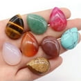 thumbnail image 4 of 18x25mm Water Drop Crystal Stone Chakra CAB Flatback Cabochon Beads for Jewelry, 4 of 9