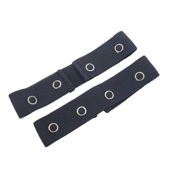 Expandable Stretchy Waistband Adjuster For Pants Adjustable Waist Fit Belt Comfortable Wear