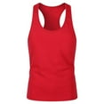 thumbnail image 2 of Windfall Men's Breathable Cotton Fitness Vest Round Neck Bodybuilding Summer Sports Vest Fitness Bodybuilding Sleeveless T-Shirt, 2 of 8