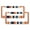 Pattern-322, variant on 2 Pcs Set Light Pink And Amber Flowers License Plate Frames Wild Flowers Botanical Graceful License Plate Cover Front Plates Frames Car Tag Frame Quality Aluminum Metal 2 Holes Fits All Car