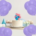thumbnail image 4 of Unique Bargains 20 Pcs Latex Party Balloons 10-inch Round Helium Balloon Purple, 4 of 6