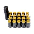 thumbnail image 2 of BrowQuartz 20 Pieces Car Exterior Wheel Rims Screw Nut Replacement Part Vehicle Mounted Screws Bolts Stud Automotive Accessory Gold, 2 of 6