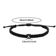 thumbnail image 2 of 11 Inch Initial Bracelets for Women Men Gifts for Her Girl Friend Birthday, Braided Bracelets Letter A-Z Charm Adjustable Link, Mother's Day Jewelry Mom Christmas Valentine's Day Gift, 2 of 8