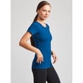 thumbnail image 3 of Kalon Women's 4-Pack Scoop Neck T-Shirt Base Layer, 3 of 6