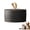 Black, variant on Multifunctional ceramic tea caddy storage container in airtight for loose tea coffee dried fruits decorative and practical for household and kitchen