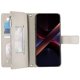 thumbnail image 5 of Funda cartera GANGXUN para Xiaomi 14T Pro 5G , cuero PU con tarjetero, cremallera, correa de mano, soporte y protección 506°, 5 of 6