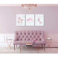 thumbnail image 7 of Cartoon Unicorn Wall Decor for Girls Bedroom Canvas Wall Art of Animal Pink Balloon Rainbow Cute Picture Artwork Modern Framed Canvas Prints Painting for Kids Nursery 12x16 inch 3 Pcs, 7 of 7