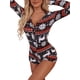 thumbnail image 4 of Txlixc Camisón de Navidad femenino con cuello en V Txlixc moda, 4 of 7