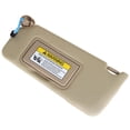 thumbnail image 3 of Left Driver Side Sun Visor Sunshade W/ Vanity Light (Beige) Replacement for 2008-2012 Honda Accord, 3 of 8
