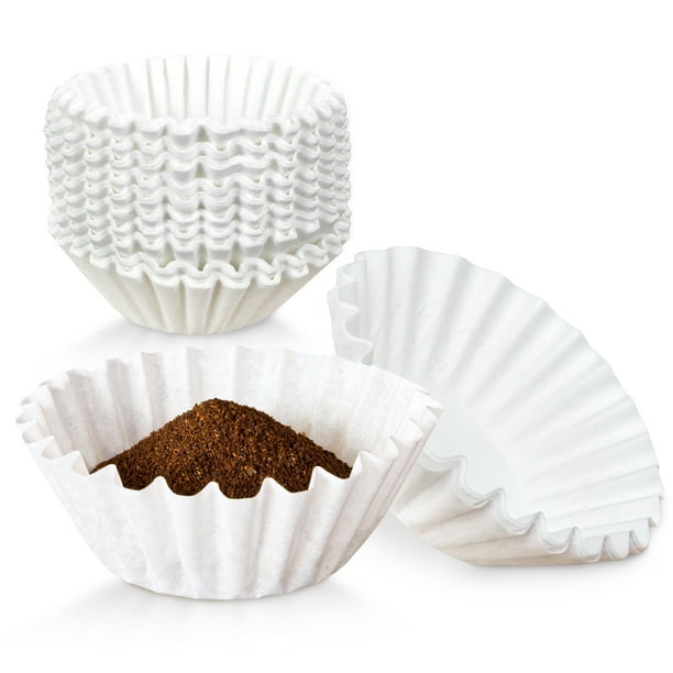 [500 Pack] Coffee Filters 12 Cups Size White Bunn 20115 Decanter