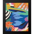 thumbnail image 2 of Gallagher, Megan 12x14 Black Modern Framed Museum Art Print Titled - Blue Protea, 2 of 5