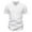 White, variant on Chiccall Mens Zipper Shirts Casual Short Sleeve Textured Stylish Summer Tee Tops Khaki L