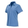 thumbnail image 2 of Paragon - Women's Memphis Sueded Polo - 151 - Light Blue - Size: XL, 2 of 3