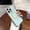 Light cyan color, variant on Ultra-Thin Color-Blocking Phone Case, Suitable for Iphone 17 16 15 14 13 Pro Max 17Pro 17Promax Magnetic Wireless Charging Frosted Soft Protective Case, Universal Back Cover for Men And Women