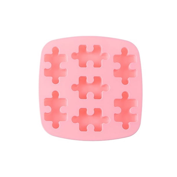Kearding Molde de silicona para repostería, bandeja hecha a mano, herramientas de bricolaje, cubitos de hielo, Fondant, jabón, pastel de Chocolate, Herramientas y accesorios para hornear Rosa Kearding HA081393-02