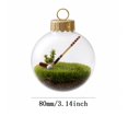 thumbnail image 3 of Dalxymotic Christmas Glass Ornament Set, Clear Plastic Christmas Balls, Xmas Tree Hanging Ornament, Glass Ornament Set for Christmas Tree, Home, Mantel, Living Room, Office, 3 of 7