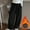16#Black, variant on Girl's Jogger Swearpants High Elastic Waist Pants Casual Baggy Wide Leg Sweatpants with Pocket for 5-15Years