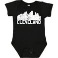 thumbnail image 3 of Inktastic Cleveland Skyline Grunge White Boys or Girls Baby Bodysuit, 3 of 5