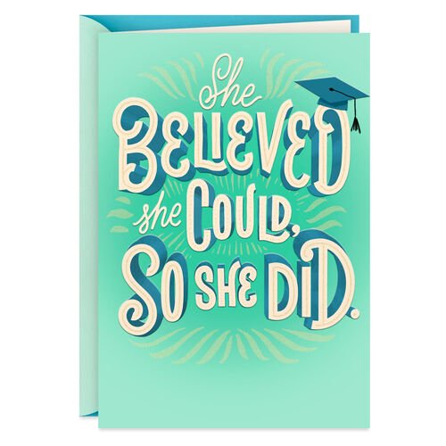 So Proud Of You High School Graduation Card For Daughter Walmart Com
