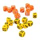 thumbnail image 1 of 100 dados D6 opacos para accesorios de juegos de casino RPG, 1 of 9
