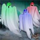 thumbnail image 4 of Toystoory 3 piezas de Halloween colgante Spectre Horror Flying colgante luminoso casa embrujada decoración para porche delantero patio césped Kits de decoración para fiestas, 4 of 6