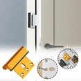 thumbnail image 3 of Home Security Door Reinforcement Lock | 800 Lbs Force Resistance | Easy Installation with 3" Hardened Screws | Child-Safe & Tamper-Proof | Indoor Bathroom & Bedroom Door Lock, 3 of 6