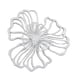 thumbnail image 1 of Arte de pared con flores, escultura de pared con flores, letrero de pared, arte colgante de pared con flores, arte de pared Blanco Grande, 1 of 9