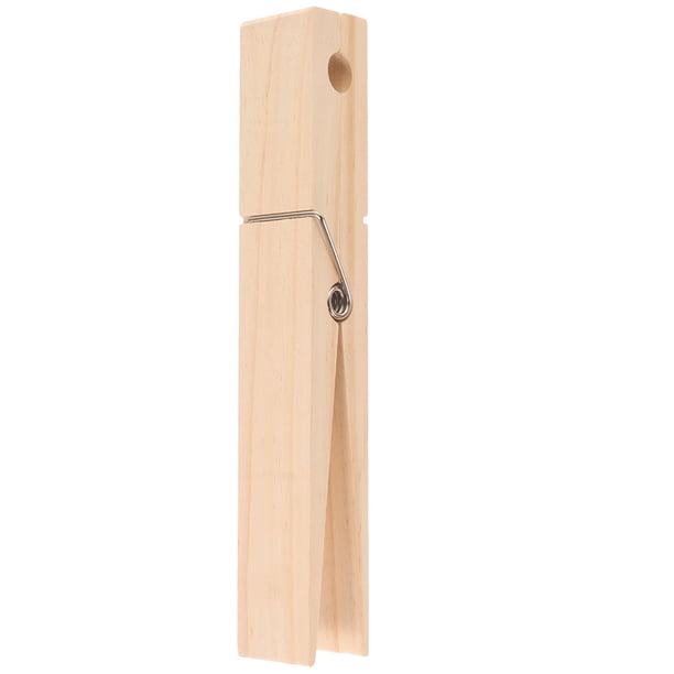 Pinza de madera para ropa, toallero, pinza para ropa, pinza gigante de madera, decoración para lavandería, exhibición de fotos, pinza gigante para ropa