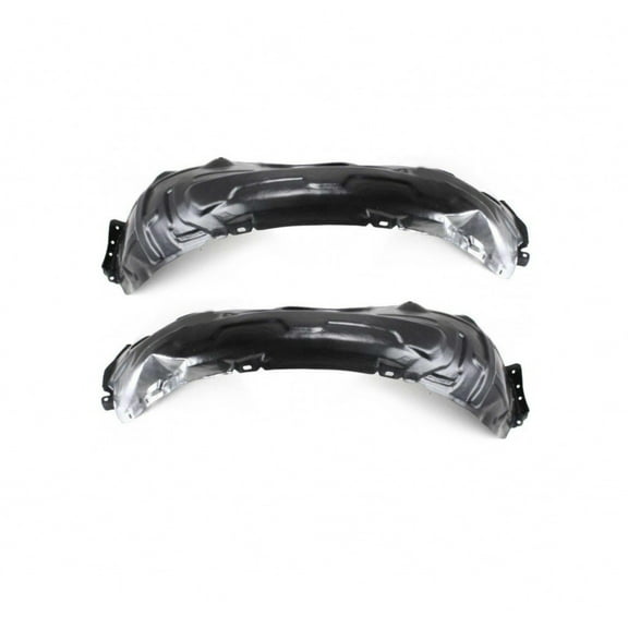 For Toyota Camry 2005 2006 Fender Liner Driver and Passenger Side | Pair | Front | Plastic | CAPA | Replacement For TO1248116 | 53876AA011