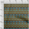 thumbnail image 1 of oneOone Cotton Cambric Fabric Swirl Ikat Fabric Prints By Yard 56 Inch Wide, 1 of 4