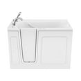 thumbnail image 2 of Avano B3053ld Architect Series 52-7/8" Gel Coated Air / Whirlpool Bathtub For Alcove, 2 of 7