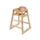 thumbnail image 1 of Silla Para Bebé Comer Infantil Madera Color Natural Winco CHH-101, 1 of 2