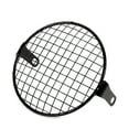 thumbnail image 1 of Headlight Grill , Metal Mesh 6.3" Retro Motorcycle  Cafe Racer Headlight Lamp Grille Cover  Durability Headlight Cover   For Car Decoration, 1 of 8