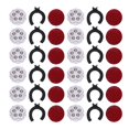 thumbnail image 2 of 12 Ruedas Giratorias De 360 ​​grados, Ruedas Deslizantes Para Electrodomésticos, Ruedas Giratorias Con Pastillas De Freno, 2 of 7