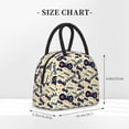 thumbnail image 2 of Lsque Game Controller Print Lunch Bag, Insulated Lunch Box, Small Leakproof Cooler Food Lunch Containers Reusable High Capacity Lunch Tote Bags for Work, Travel, Outdoor, 2 of 6