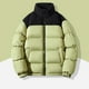 thumbnail image 1 of Chaqueta acolchada sin capucha Wancir para hombre, ligera, acolchada y con cremallera, abrigo de invierno cálido, chaqueta acolchada plegable., 1 of 5