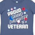 thumbnail image 4 of Inktastic Proud Granddaughter of a Veteran Veterans Day Girls Toddler T-Shirt, 4 of 5