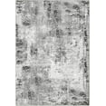 thumbnail image 7 of TWINNIS Abstract Area Rug Splatter Design Washable Area Rug for Living Room,6'X9',Gray, 7 of 7