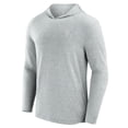 thumbnail image 2 of Men's Fanatics Gray Los Angeles Rams Front Office Tech Lightweight Hoodie T-Shirt, 2 of 3