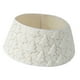 thumbnail image 5 of Collar de árbol de Navidad de felpa, bohemio, base de árbol, resistente, lujoso, moderno, para invierno L blanco, 5 of 9
