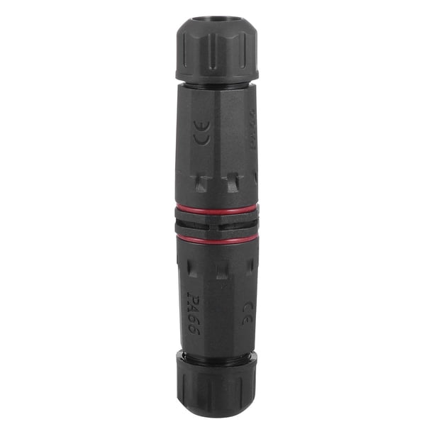 Conector eléctrico impermeable IP68 de 2 pines para luz LED de exterior