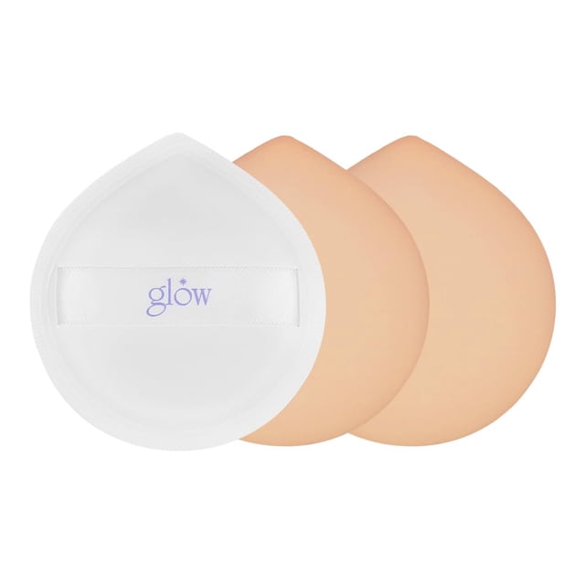 Esponja de belleza y maquillaje Glow Cloud Sponge, 3 unidades con funda de viaje